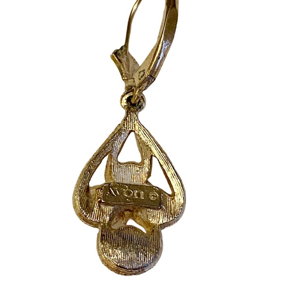 AVON Vintage Gold Pearl earrings - Picture 3 of 3